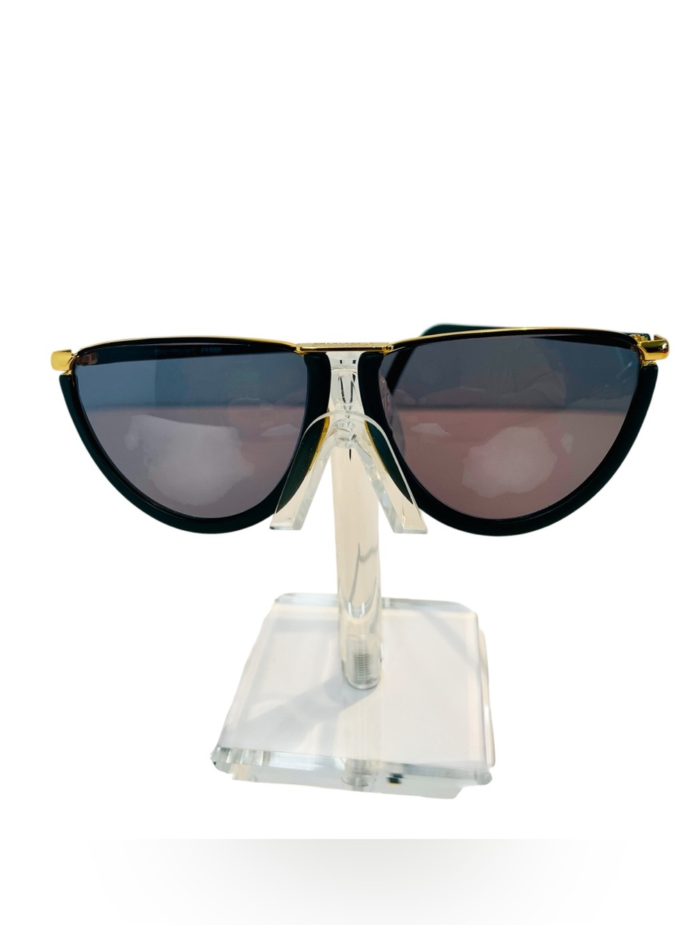 RARE Vintage Gianfranco Ferre Sunglasses GFF 9/S Green Gold Italy Read - Picture 9 of 13